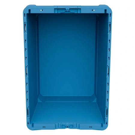 Вкладываемый контейнер INSTORE KV-6437 600x400x370 мм голубой со сплошным дном