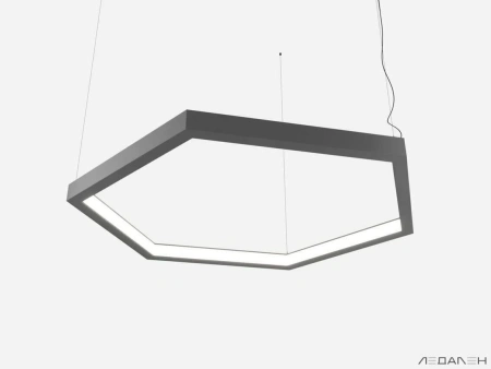 Купить шестиугольный светильник hexagon dentro 6000k 216w с доставкой