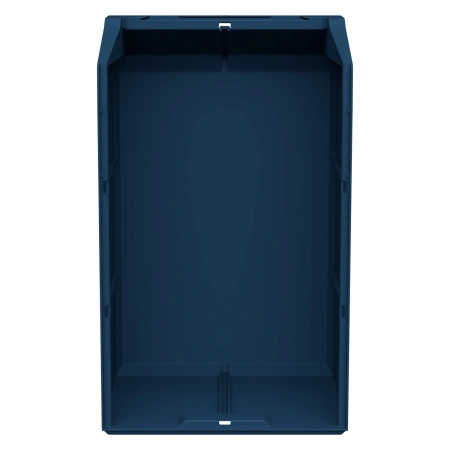 Складской лоток Logic Store 500х300х250 мм синий индиго с отверстиями для перегородок N1 (12.407.1)