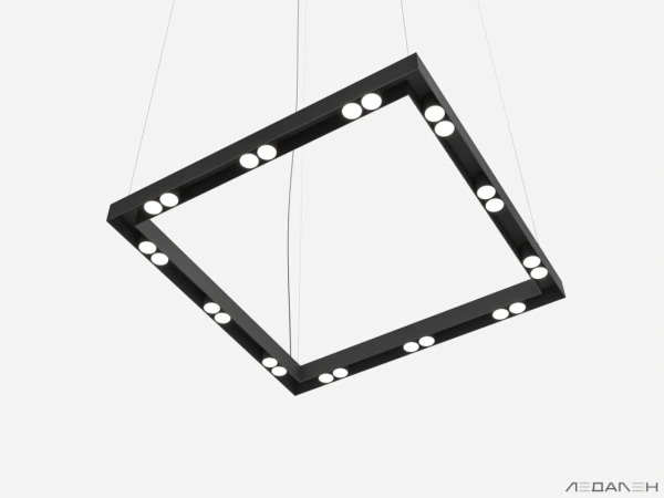 Заказать квадратный светильник quadro okko 6000k 120w артикул  с доставкой