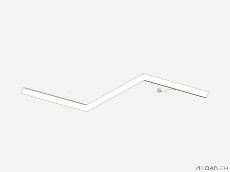 Купить зигзагообразный светильник flash z 4000k 52w с доставкой
