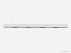 Купить линейный светильник подвесной linear p5635 3000k 17,5w 1500mm с доставкой