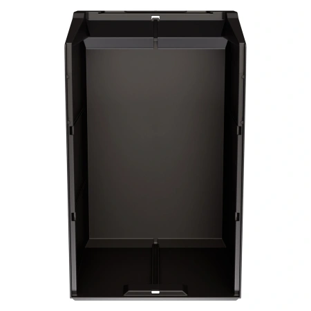 Складской лоток Logic Store 500х300х250 мм чёрный ЭКО с отверстиями для перегородок N2 (12.407.2)