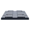 Крышка пластиковая BL 1200х800х50 мм чёрная N1 (05.016.1)