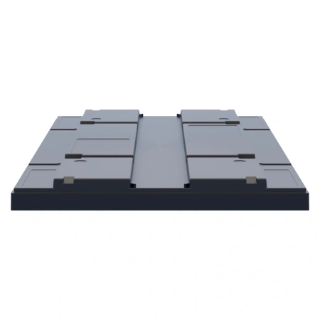 Крышка пластиковая BL 1200х800х50 мм чёрная N1 (05.016.1)