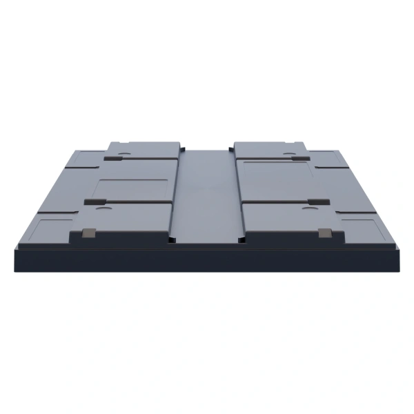 Крышка пластиковая BL 1200х800х50 мм чёрная N1 (05.016.1)